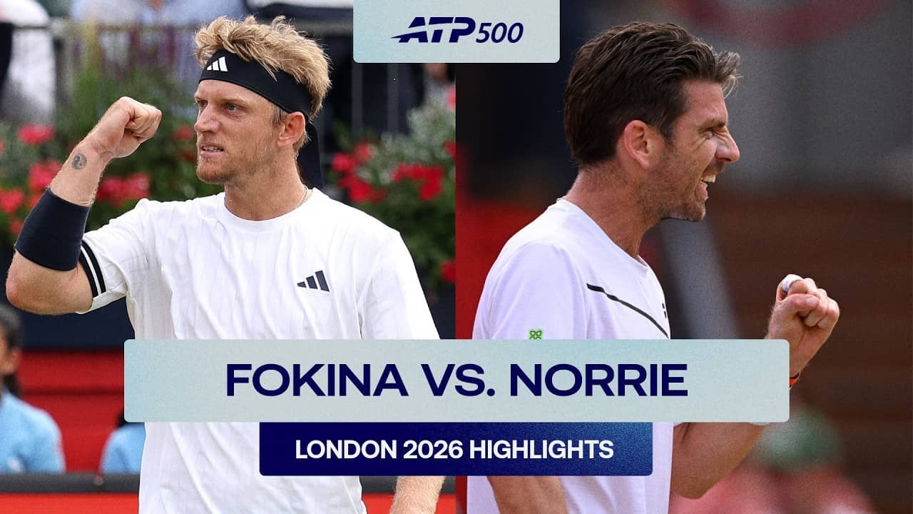 Alejandro Davidovich Fokina vs. Cameron Norrie Highlights | London 2026 Round 1
