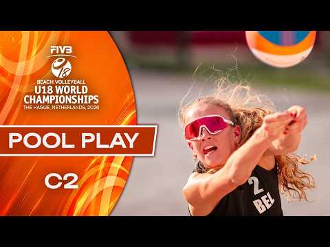 Pool Play - Court 2 | Beach U18 World Championships 2026 | The Hague