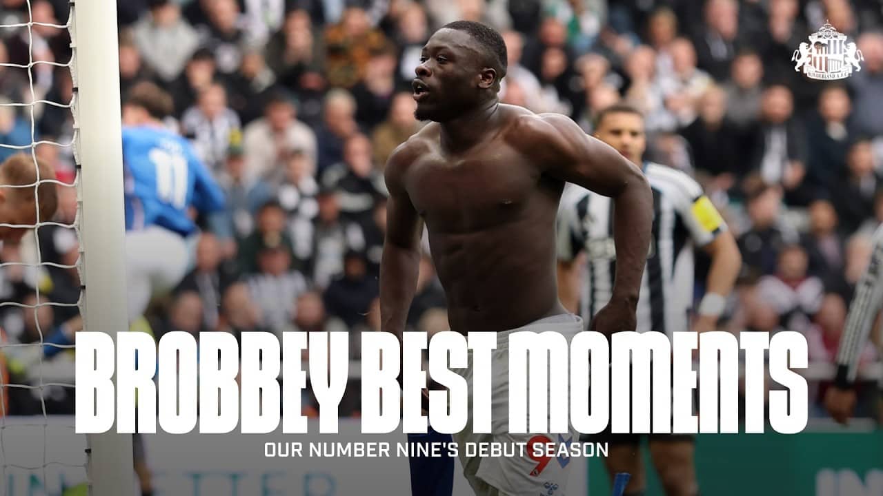 Sunderland's Number Nine 🇳🇱 | Brian Brobbey Best Moments | 2025-26