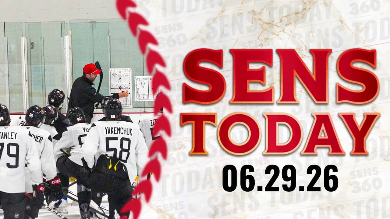 Sens Prospects Hit The Ice For Development Camp