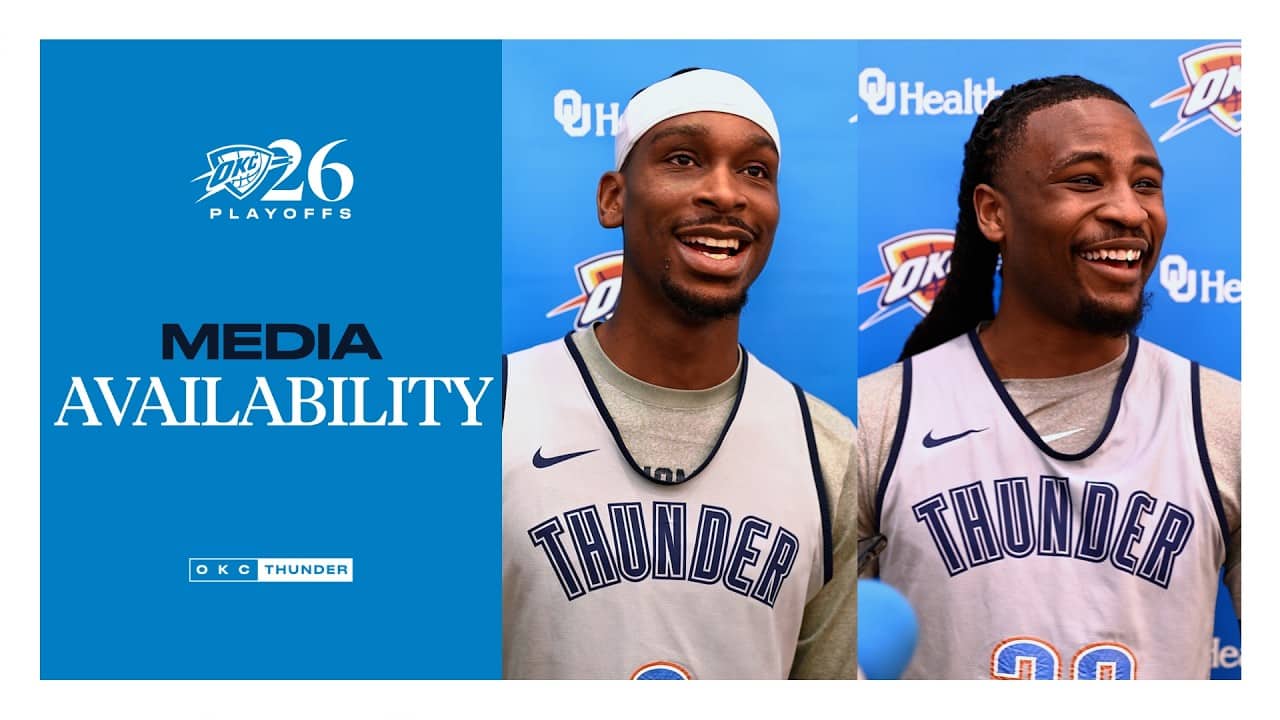 Practice Media Availability | Shai and Cason | NBA Playoffs | May 4, 2026