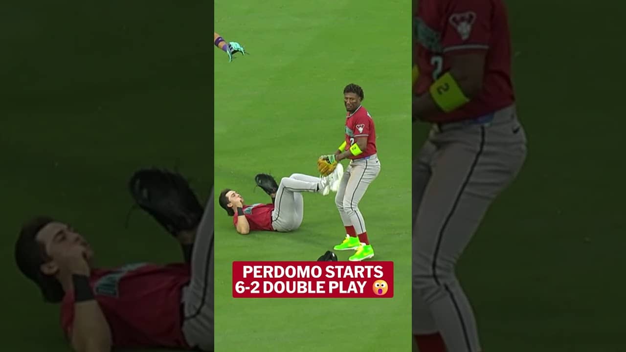 That's certainly one way to turn a double play 😅