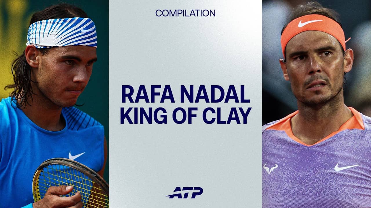 40 Reasons Why Rafa Nadal Is The 'King Of Clay' 😱