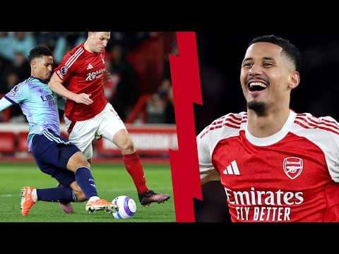 William Saliba: The Complete Defender | Arsenal Goals & Defensive Skills | AFC At The World Cup