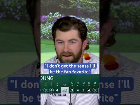 "I don't get the sense I'll be the fan favorite"