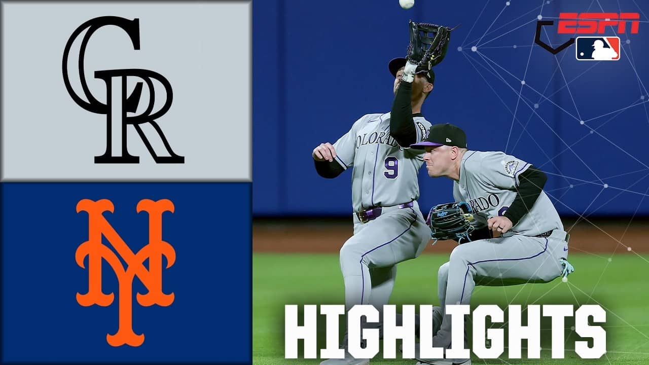 Colorado Rockies vs. New York Mets | Full Game Highlights | ESPN MLB