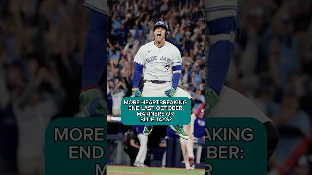MORE HEARTBREAKING END TO LAST OCTOBER: MARINERS OR BLUE JAYS??