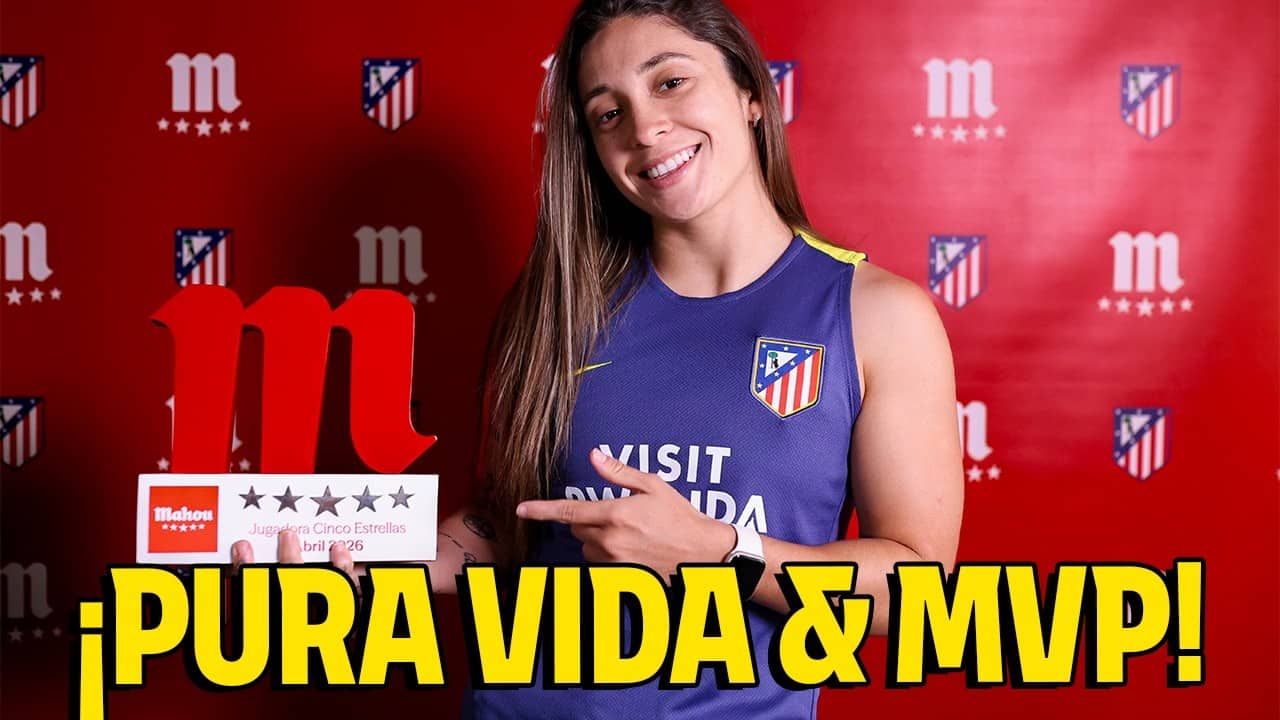 🏆 Priscila Chinchilla scoops April 'Jugadora Cinco Estrellas' powered by Fútbol Mahou MVP award