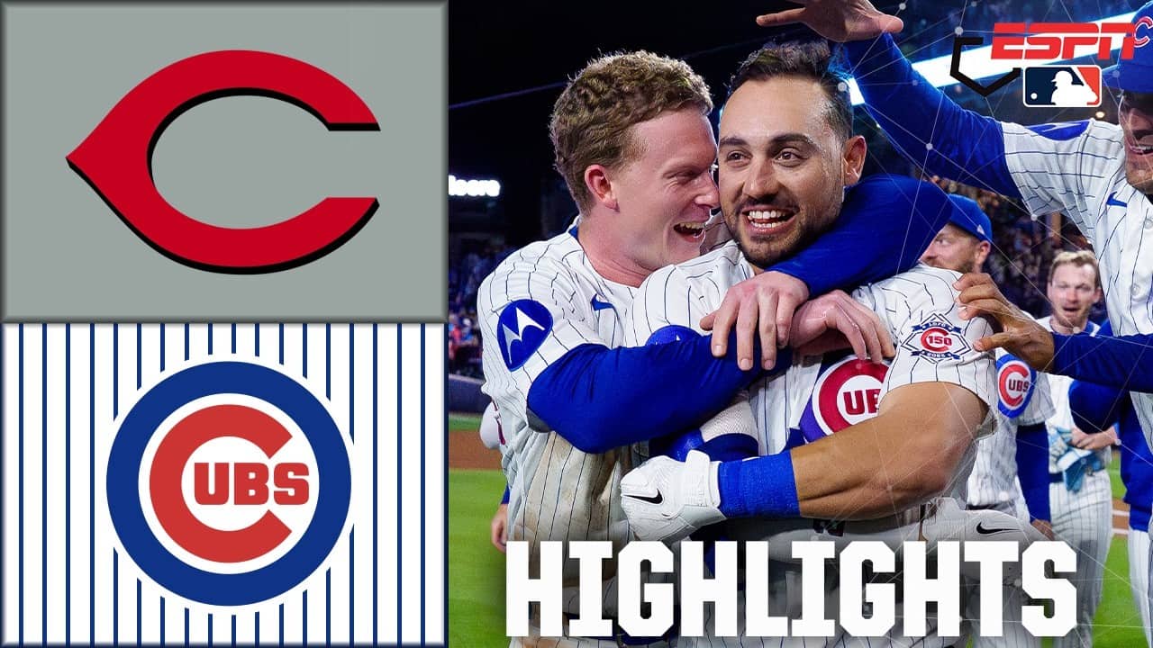Cincinnati Reds vs. Chicago Cubs | Full Game Highlights | ESPN MLB