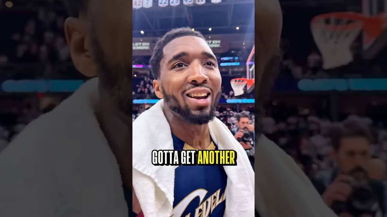 Donovan Mitchell sounds off after dropping  a 35-PT DOUBLE-DOUBLE in the Cavs Game 3 W!