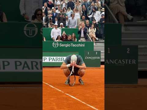 The Moment Jannik Sinner Won Monte-Carlo 🏆