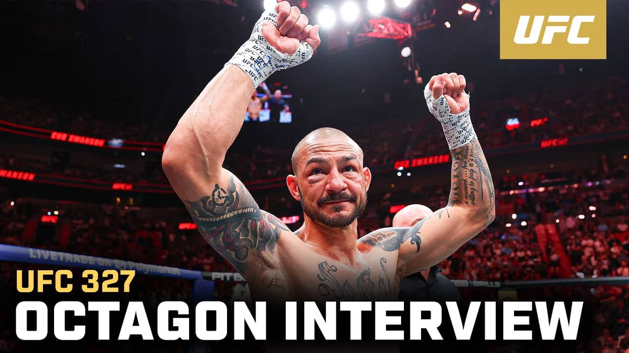 Cub Swanson Octagon Interview | UFC 327