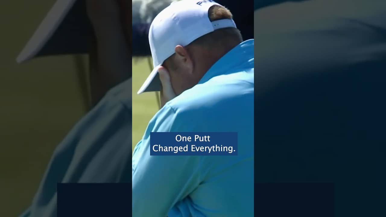 A Huge Birdie on 18 Sparks Emotional Reaction for Ryan Lenihan