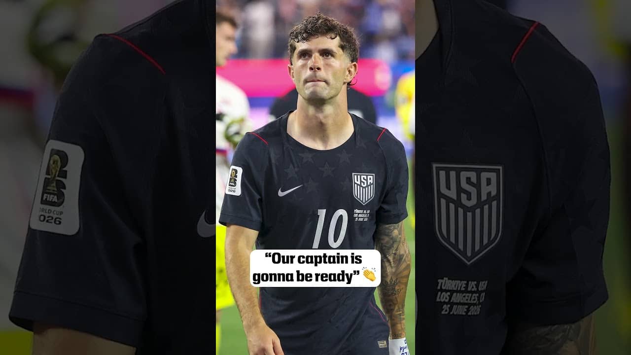 Reacting to Christian Pulisic's return from injury in the 57th minute vs. Türkiye ⚽️