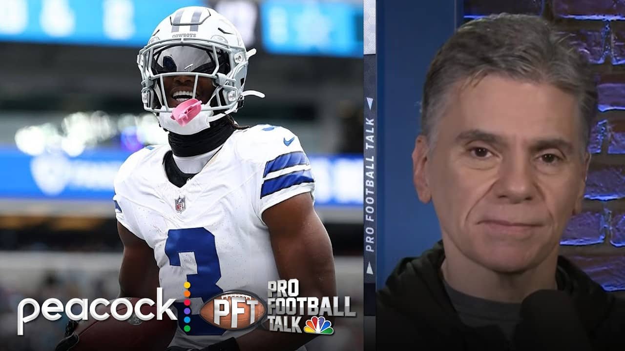 Why did George Pickens accept franchise tag with Dallas Cowboys? | Pro Football Talk | NFL on NBC