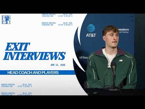 Exit Interviews Media Availability  | 4/12/26