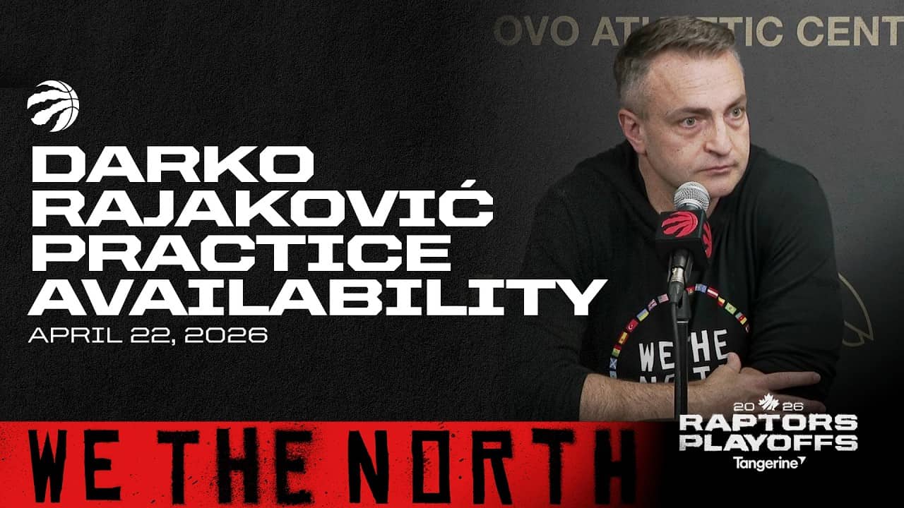 Darko Rajakovic | Playoff Practice | April 22, 2026