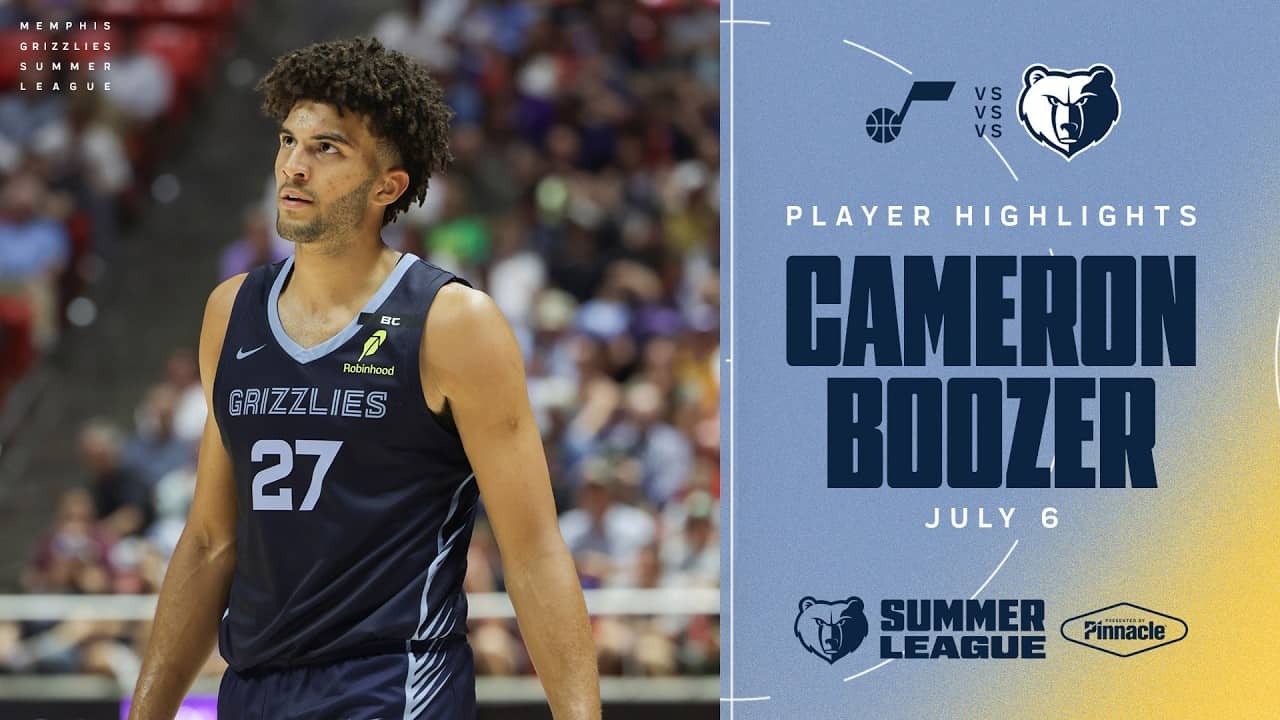 Cameron Boozer Highlights vs. Utah Jazz