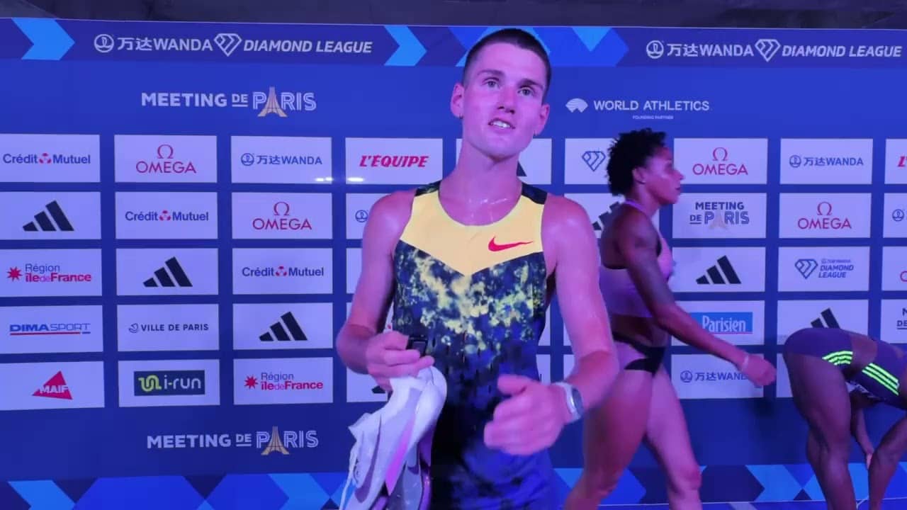 Can Myers Runs Australian Record 3:28 1500m At Paris Diamond League After “Feeling Dangerous”