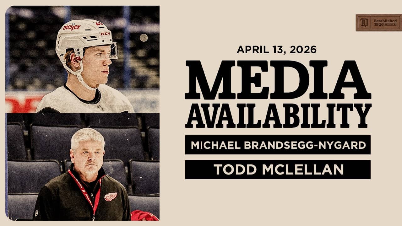 Michael Brandsegg-Nygard & Todd McLellan Morning Skate Media | April 13, 2026