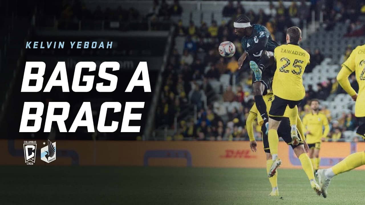 GOAL: Yeboah Bags a Brace and Ties Things Up