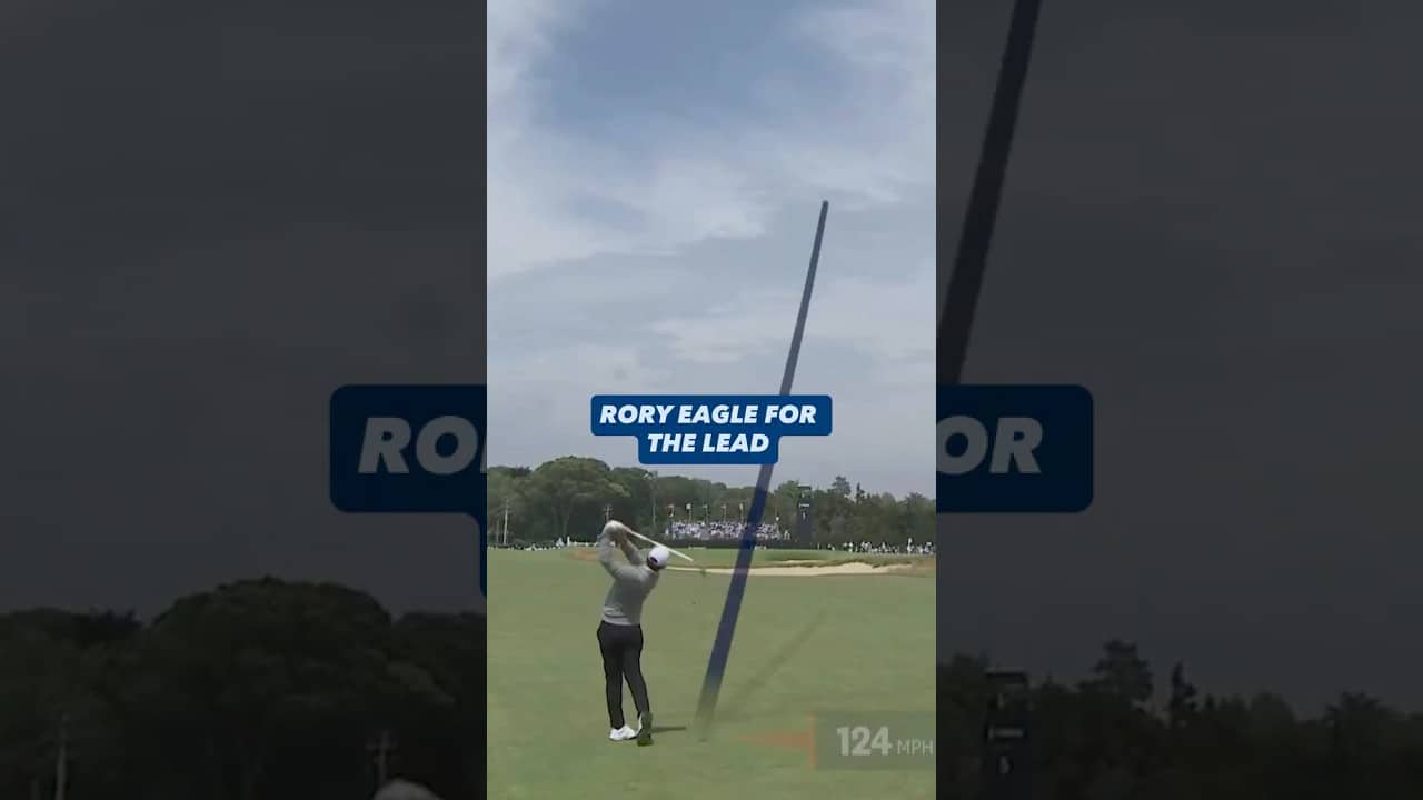 Rory Mcllroy soars atop the U.S. Open leaderboard at Shinnecock 🦅🔥