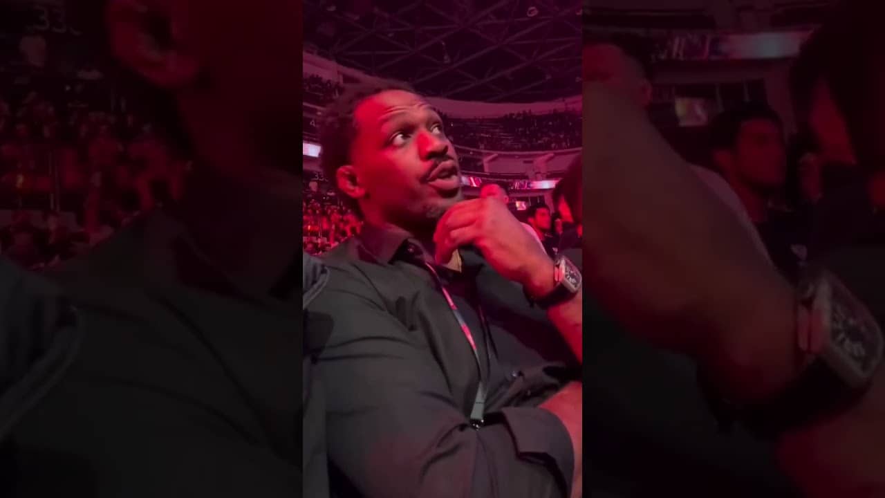 Jon Jones caught the phone out of the air 😲 (via @iba.bareknuckle/IG)