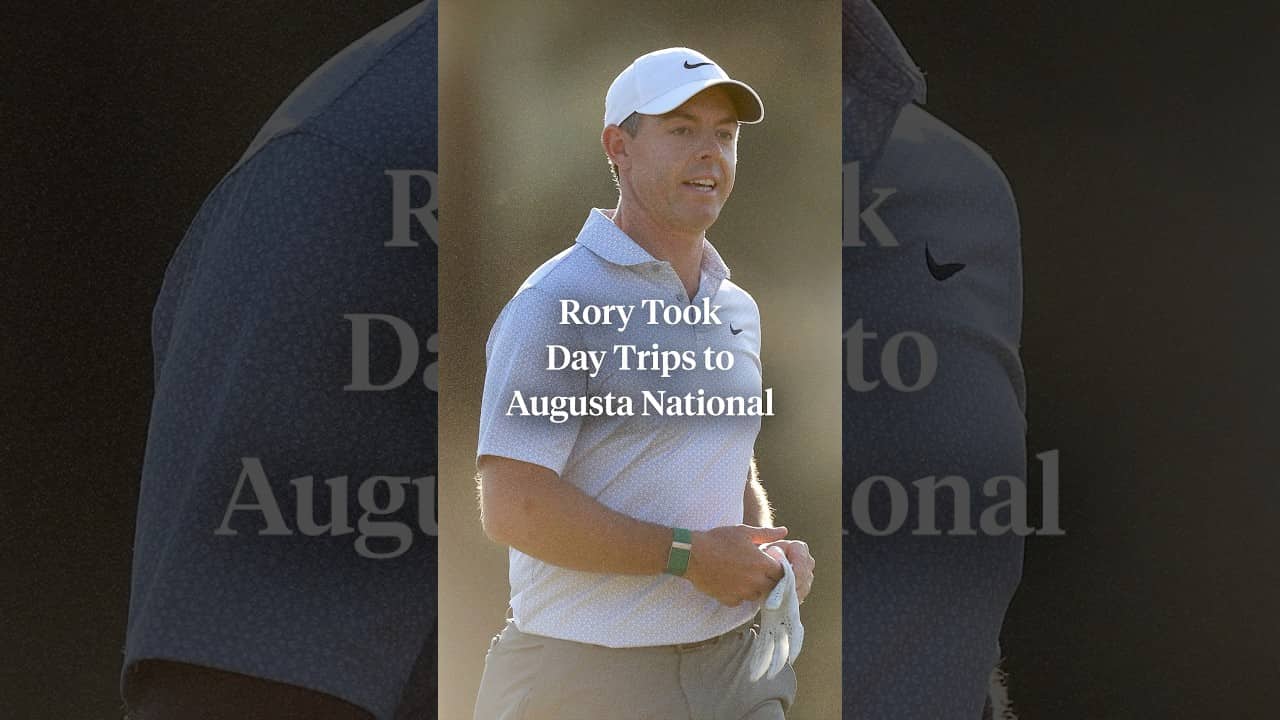 Rory says he took day trips to Augusta National ahead of the Masters 👀