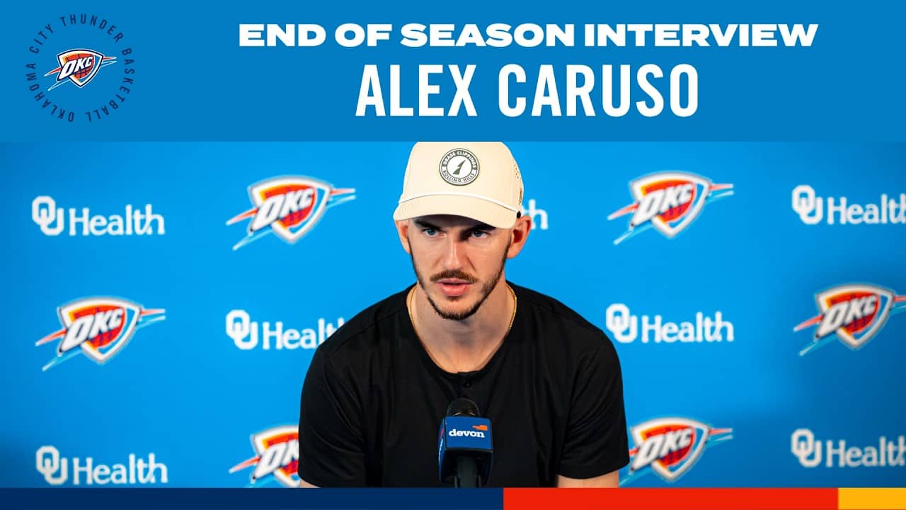 Alex Caruso | 2025-26 End-of-Season Interviews | OKC Thunder