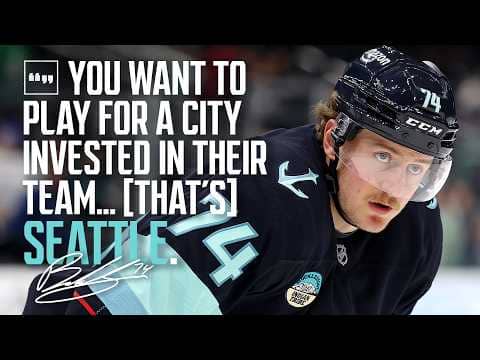 Bobby McMann is a Kraken for 6 more years | Press Conference
