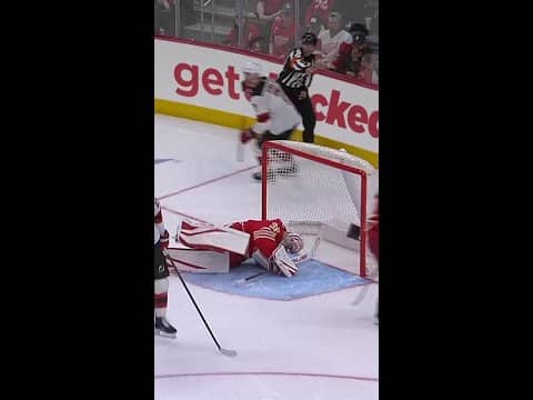 Cody Glass with a Short Goal vs. Detroit Red Wings