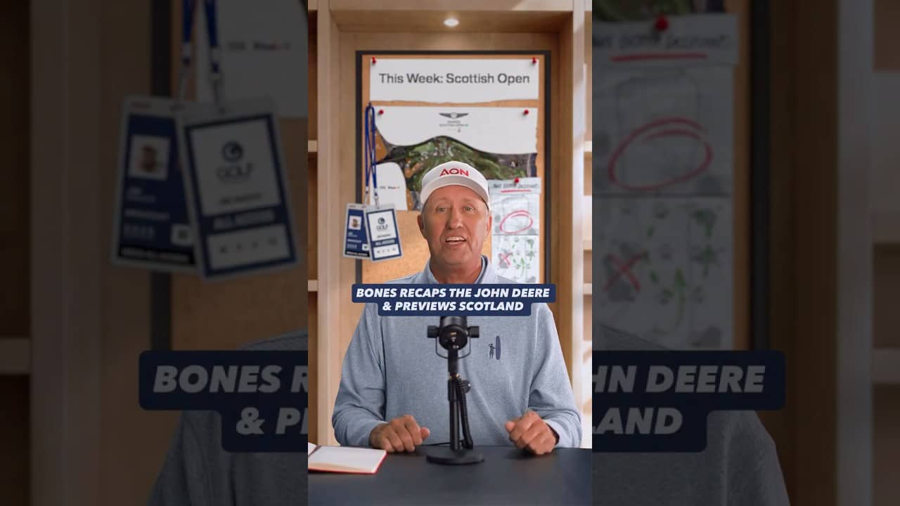 The PGA TOUR heads to Scotland this week as Bones recaps the John Deere and previews the Genesis