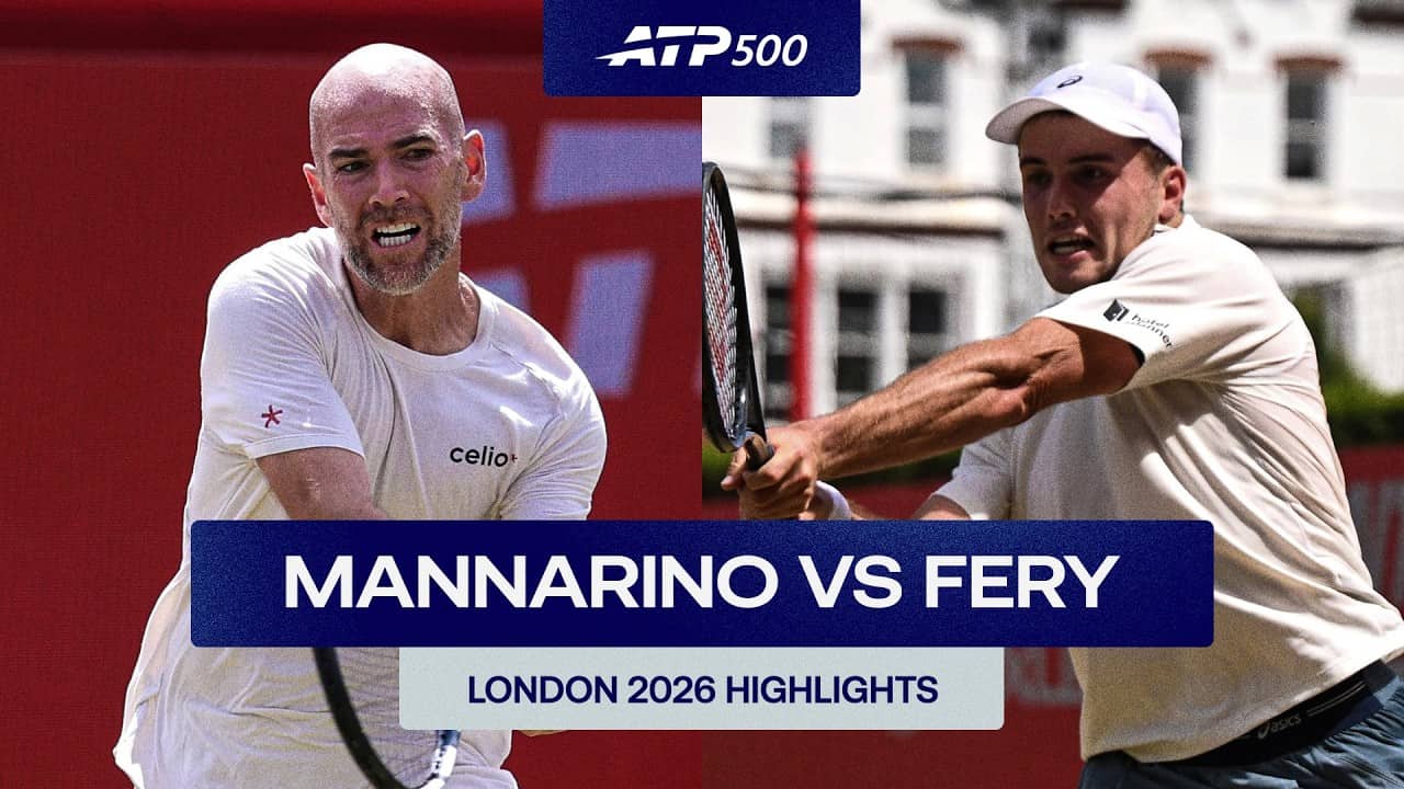 Adrian Mannarino vs. Arthur Fery Highlights | London 2026 R2