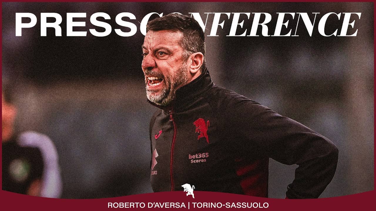 PRESS CONFERENCE | TORINO-SASSUOLO | ROBERTO D'AVERSA