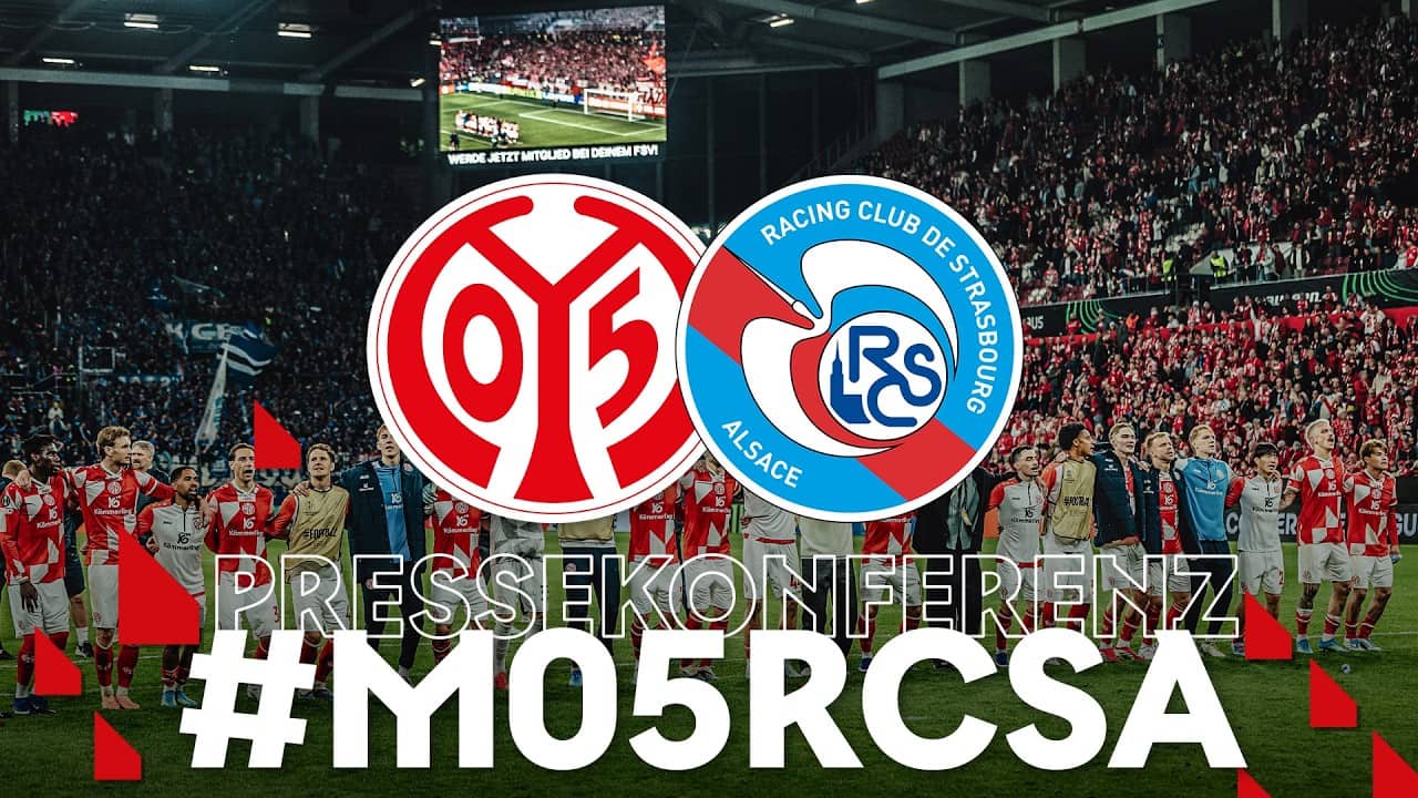 Die PK nach dem Spiel gegen Straßburg | #M05RCSA | #05ertv | Saison 2025/26