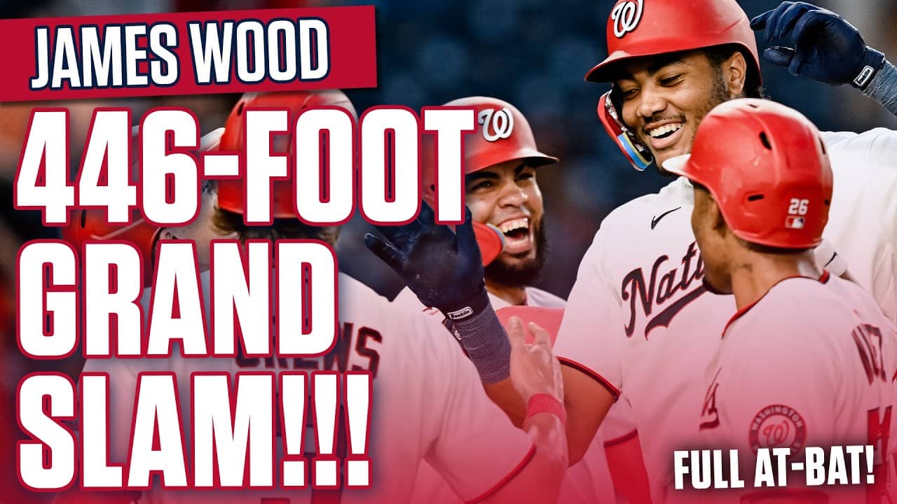JAMES WOOD 446-FOOT GRAND SLAM! | Full At-Bat + Replays