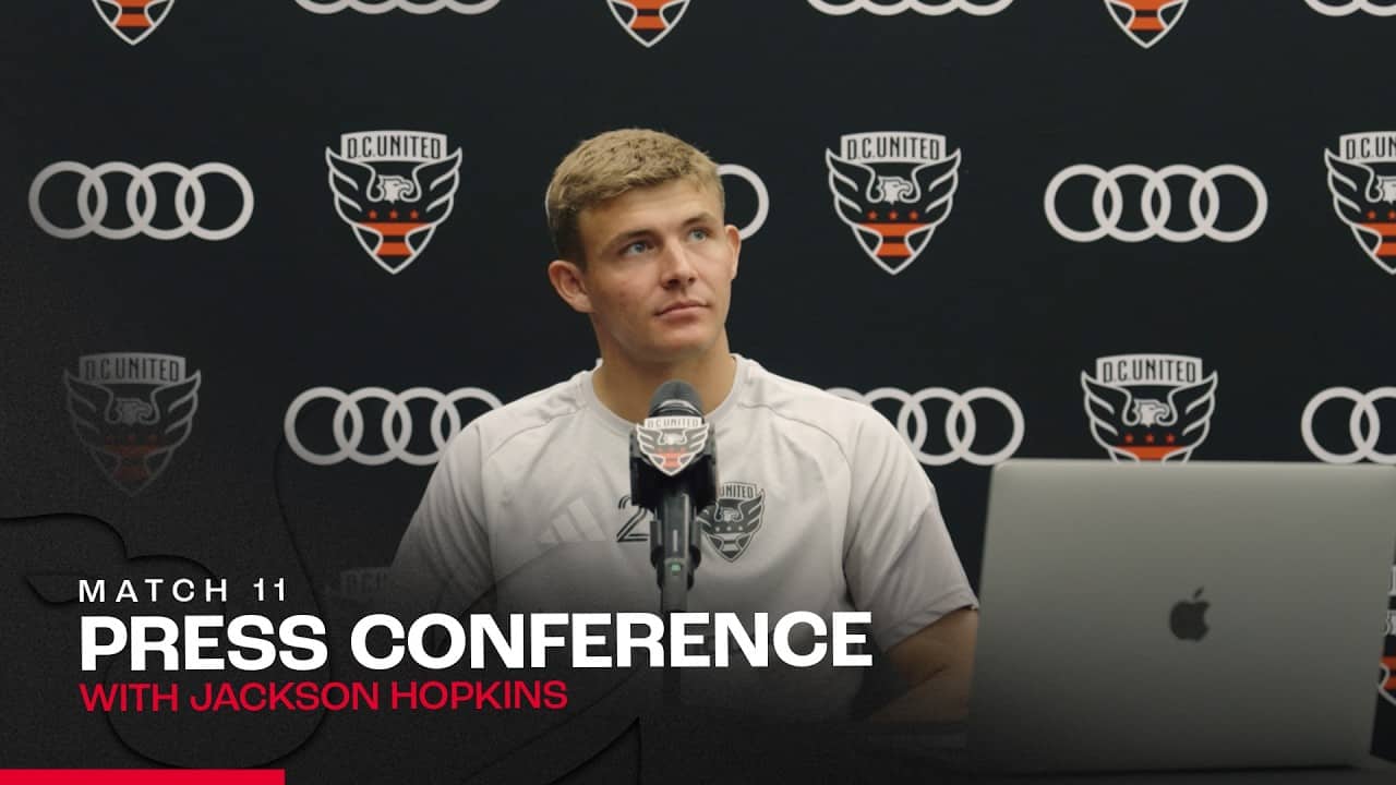 Jackson Hopkins Pre-Match Press Conference | New York City FC vs D.C. United | MLS 2026