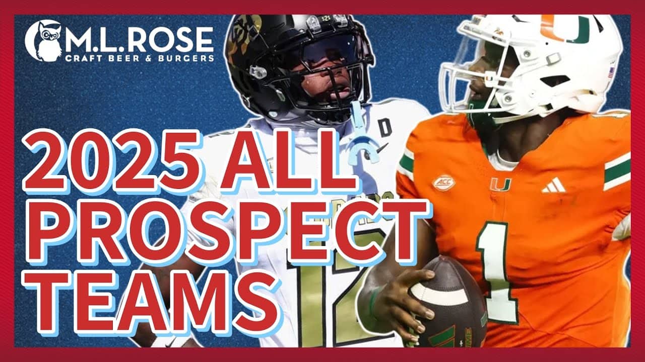 Drafting Our 2025 All NFL Draft Prospect Teams!