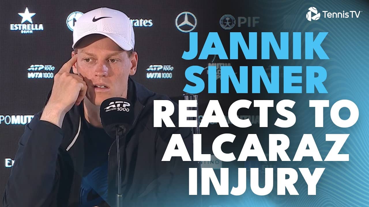 'Tennis Needs Carlos!'  😢 Jannik Sinner Reacts to Carlos Alcaraz's Injury| Madrid 2026