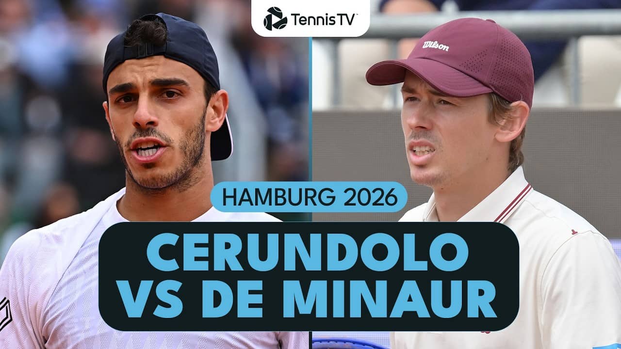 Francisco Cerundolo Faces Alex de Minaur 🤝 | Hamburg 2026 Highlights