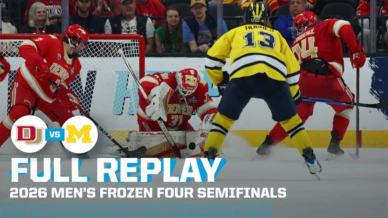 Denver vs. Michigan: 2026 NCAA men's hockey Frozen Four semifinals | FULL REPLAY