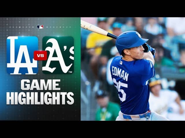 Dodgers vs. Athletics Game Highlights (6/30/26) | MLB Highlights