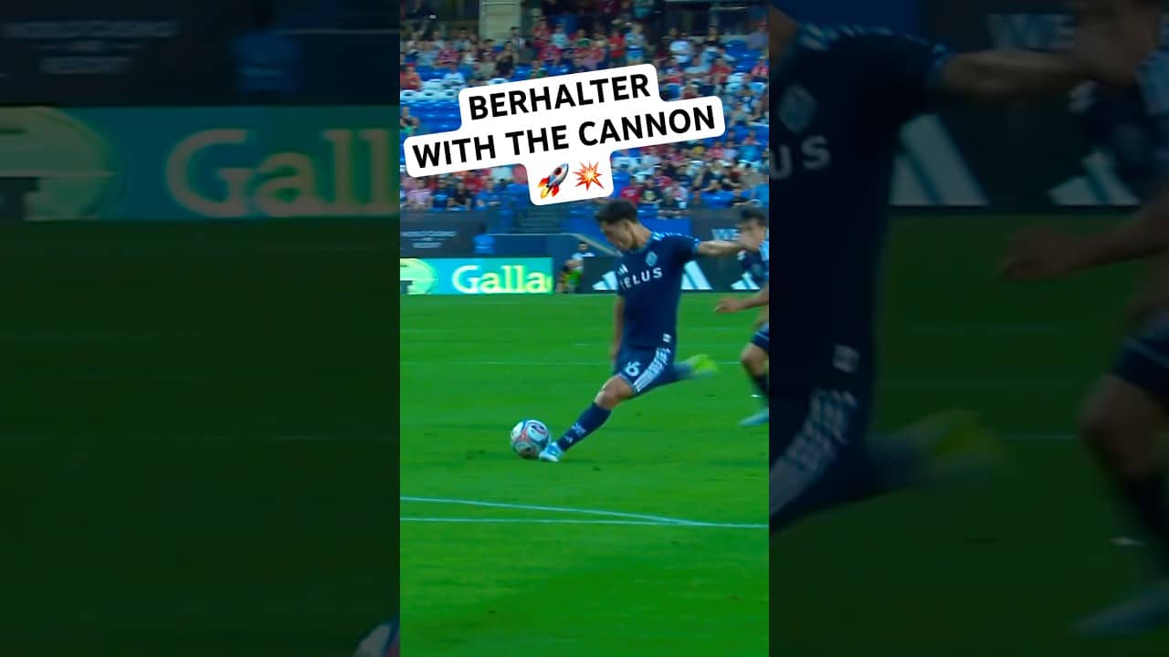 Sebastian Berhalter LASER to the net equalizes for @WhitecapsFC!🚀
