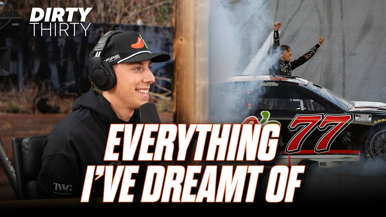 Carson Hocevar on What It Really Felt Like to Win His First Cup Race