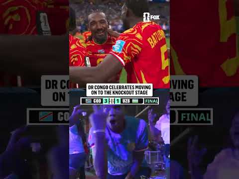 WHAT A MOMENT FOR DR CONGO AND ITS FANS!