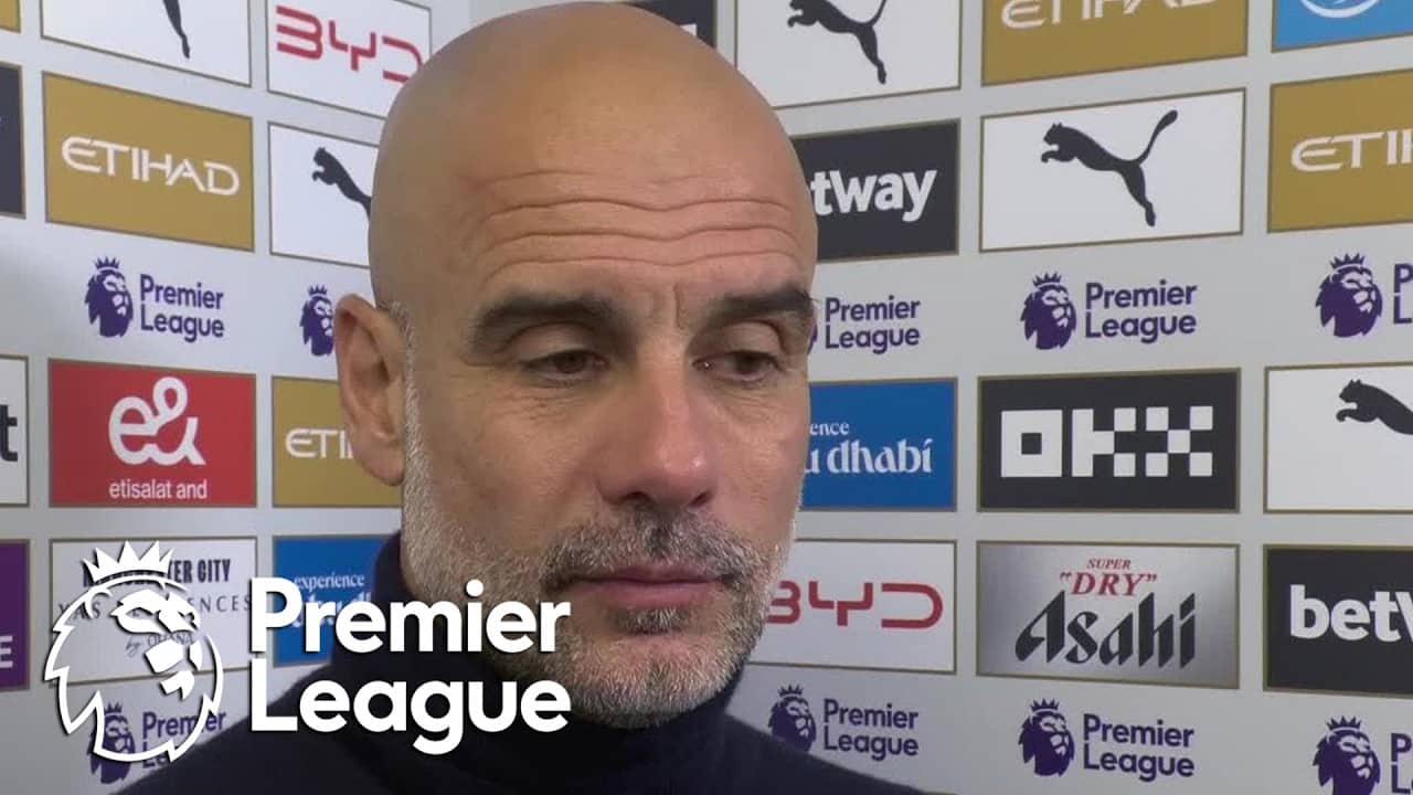 Pep Guardiola credits Jeremy Doku, Erling Haaland for 'dream result' | Premier League | NBC Sports
