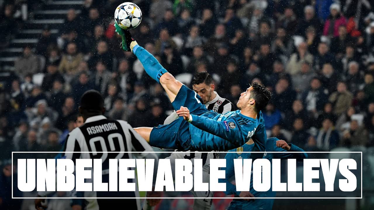 The GREATEST VOLLEYS in REAL MADRID history | Bale, Cristiano, Zidane & more
