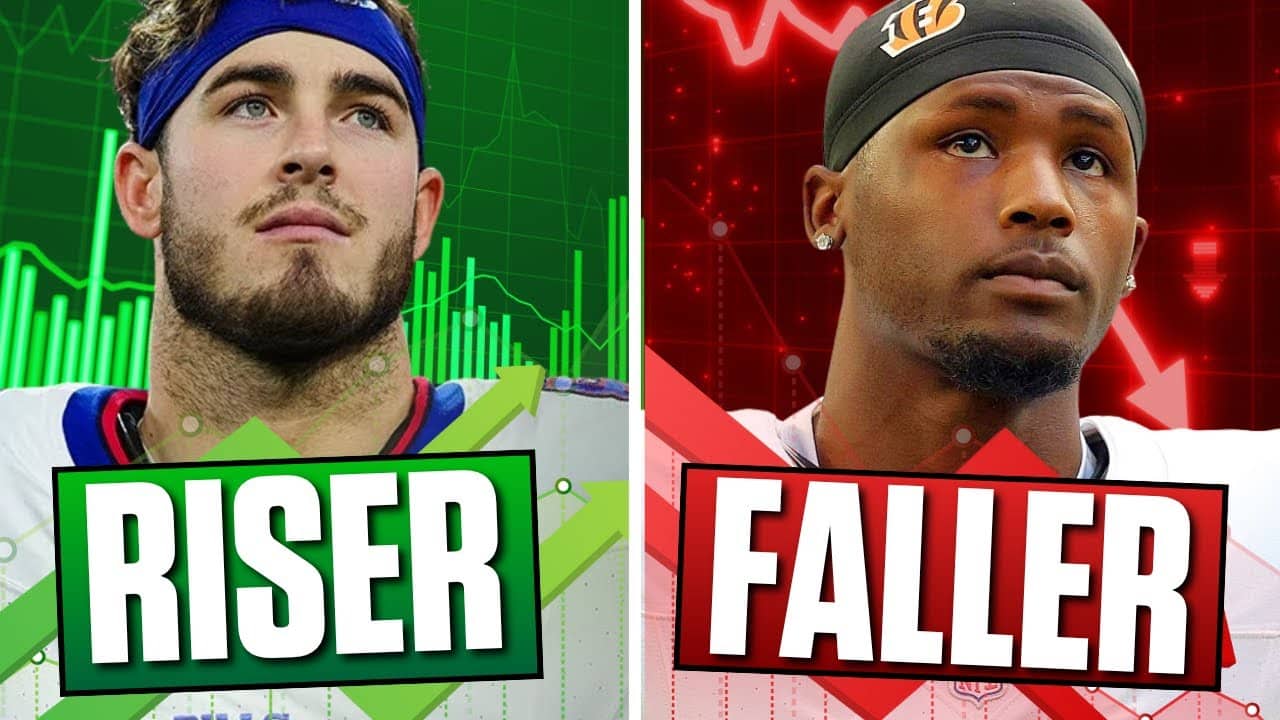 9 Rankings Risers and Fallers to Trade Before Week 6!
