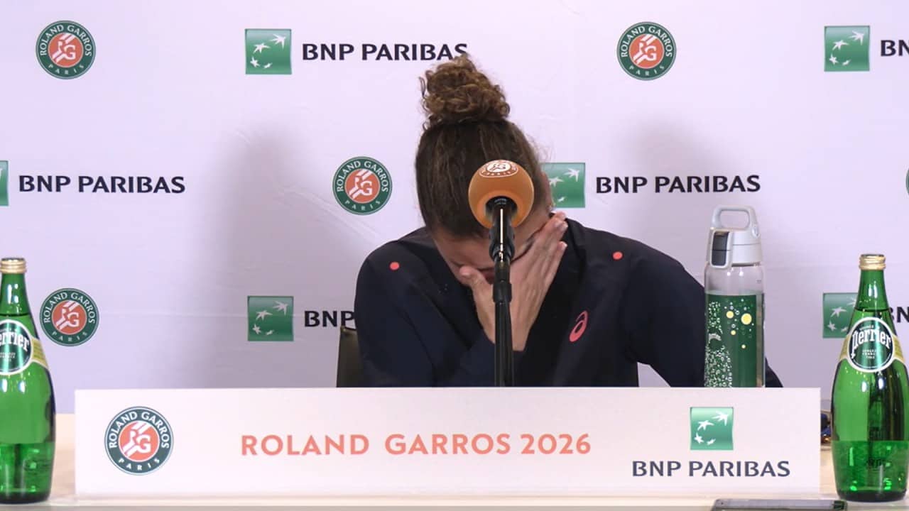 Roland-Garros 2026 - Jasmine Paolini in lacrime: “È difficile accettare”