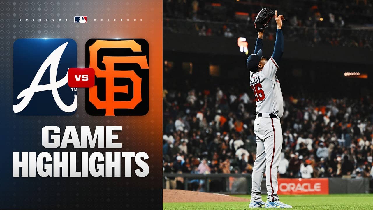 Braves vs. Giants Full Game Highlights (6/26/26) | MLB Highlights
